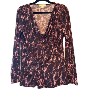 Micheal Kors long sleeve blouse